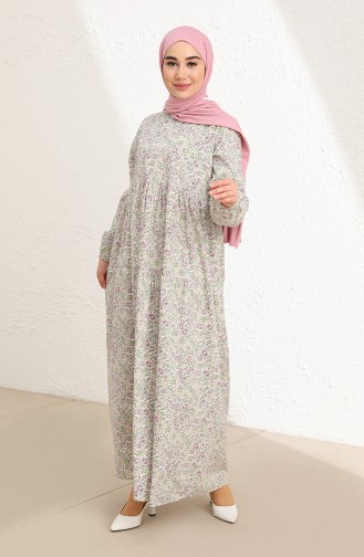Robe Hijab Vert 1778-01