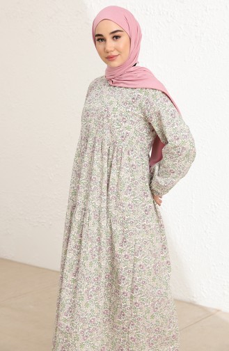 Robe Hijab Vert 1778-01