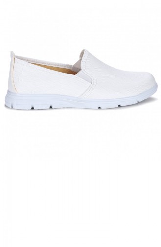 Woggo Msr Kot Günlük Kadın Spor Ayakkabı Beyaz