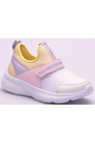 Chaussures Enfant  22YKZKNX0003.BEYAZ PEMBE