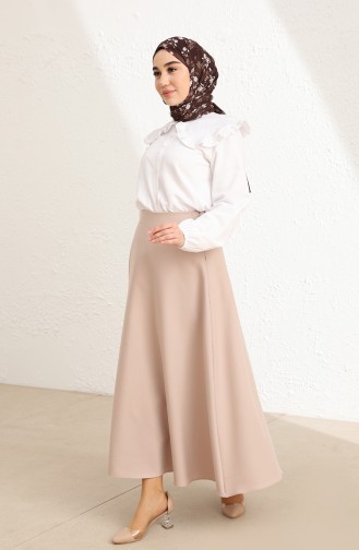 Beige Skirt 10202291ETK-03