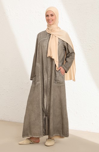 Beige Abaya 1616-03