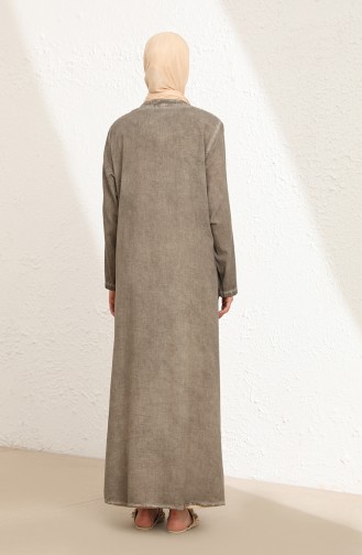 Beige Abaya 1616-03