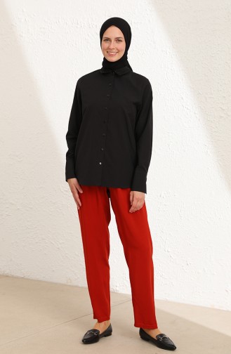 Brick Red Pants 53015-01