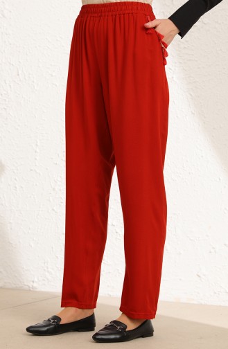 Brick Red Pants 53015-01