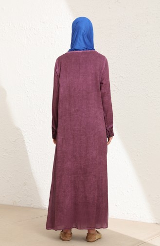 Robe Hijab Pourpre 6161-01