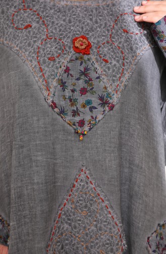 Robe Hijab Gris 6161-07