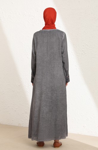Robe Hijab Gris 6161-07