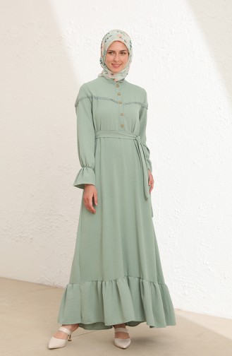 Robe Hijab Vert menthe 1002-02