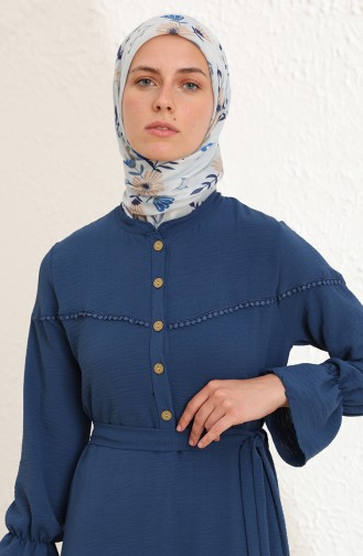 Indigo Hijab Kleider 1002-04