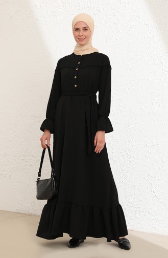 Robe Hijab Noir 1002-07
