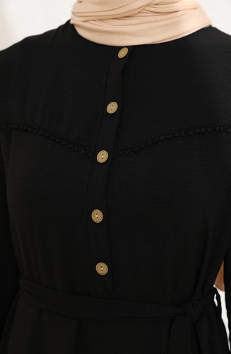 Robe Hijab Noir 1002-07