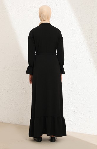 Robe Hijab Noir 1002-07
