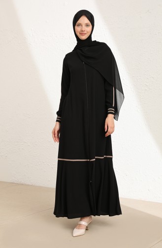 Schwarz Abayas 3002-05