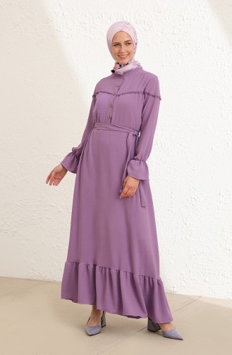 Violet Hijab Dress 1002-06