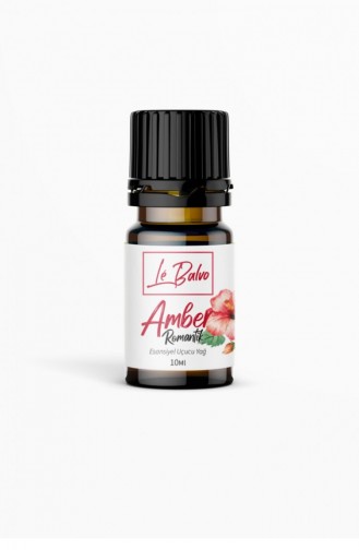 Amber Romantik Doğal Uçucu Yağ Saf Buhurdanlık Esansı Konsantre Oda Kokusu Esans Buhur Yağı 10Ml