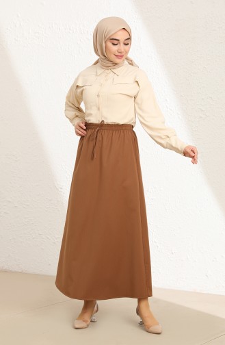 Camel Skirt 10202270ETK-12
