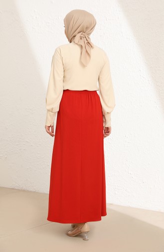 Claret Red Skirt 10202270JETK-01