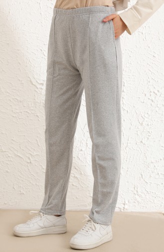 Sweatpants رمادي 2104-02