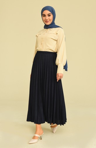 Navy Blue Rok 2270-01