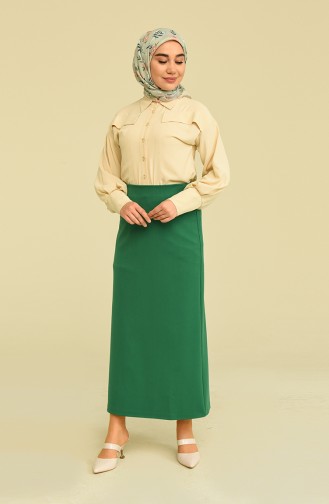 Green Skirt 10202241ETK-01