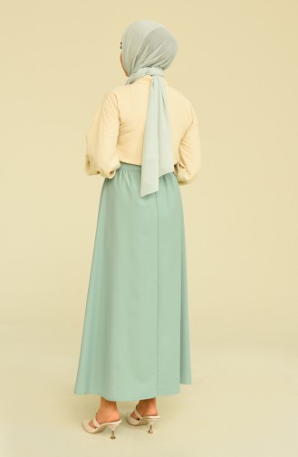 Sea Green Skirt 10202270ETK-03