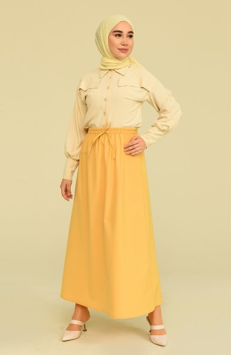 Yellow Skirt 10202270ETK-10