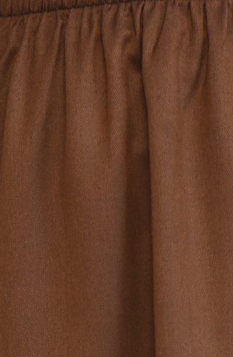 Chestnut Color Skirt 10202298AETK-01