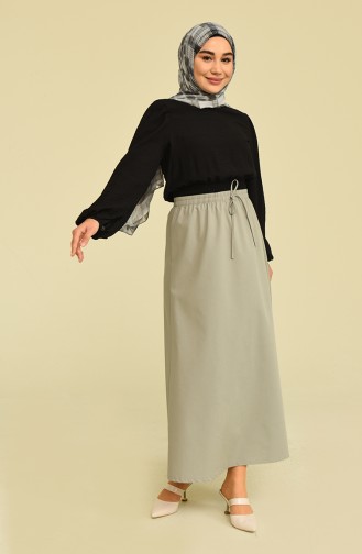 Gray Skirt 10202299ETK-02