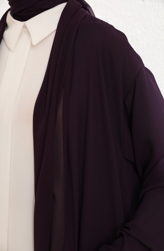 Payetli Abaya 1147-02 Mor