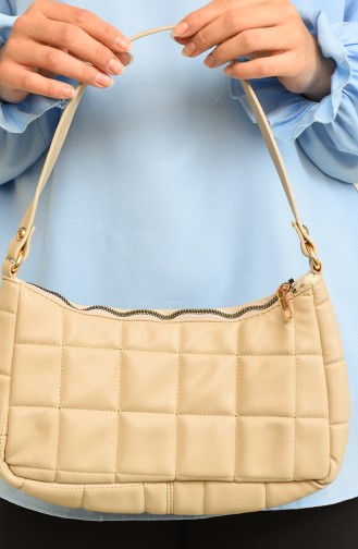 Beige Shoulder Bag 0207-03