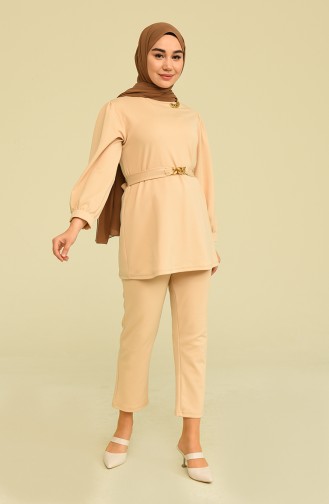 Beige Suit 2227-05