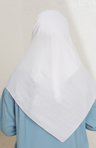 White Hoofddoek 13179-22