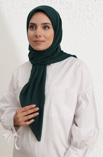 Touch Eşarp 13179-23 Zümrüt Yeşili