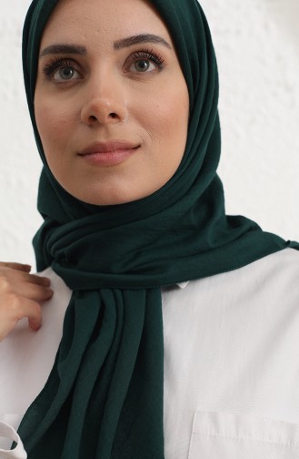 Touch Eşarp 13179-23 Zümrüt Yeşili