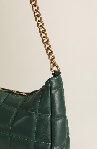 Dark Green Shoulder Bag 0207-02