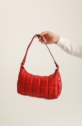 Red Shoulder Bag 0207-07
