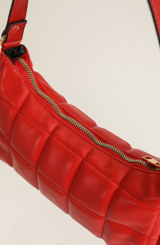 Red Shoulder Bag 0207-07