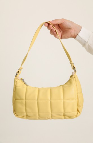 Sac D`épaule Jaune 0207-08