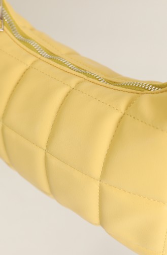 Sac D`épaule Jaune 0207-08