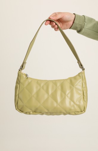 Pistachio Green Shoulder Bag 0207-09