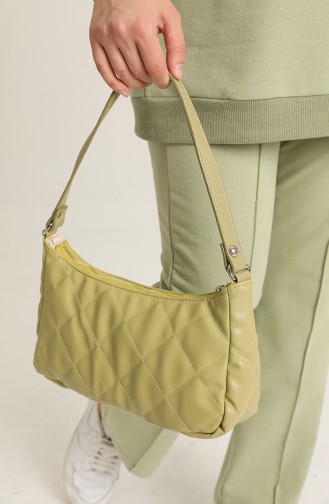 Pistachio Green Shoulder Bag 0207-09