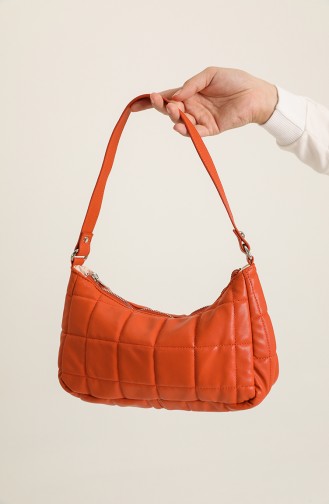 Orange Shoulder Bag 0207-11