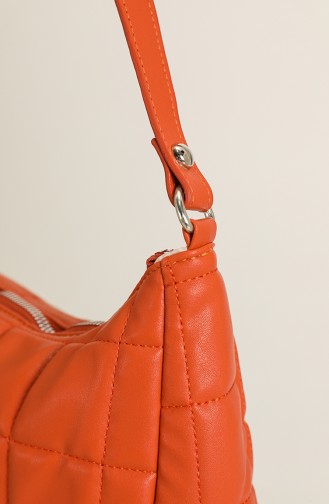 Orange Schultertasche 0207-11