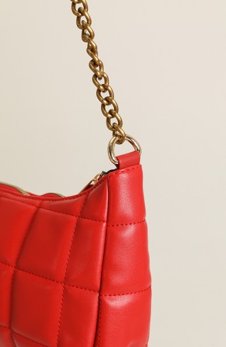 Red Shoulder Bag 0207-15