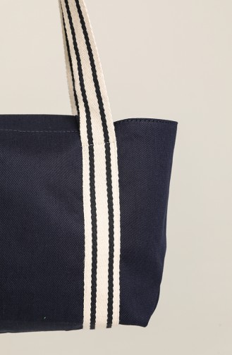 Navy Blue Shoulder Bags 0208-02