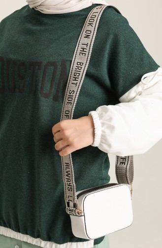 White Shoulder Bags 0210-05