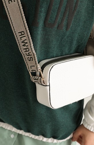 White Shoulder Bags 0210-05