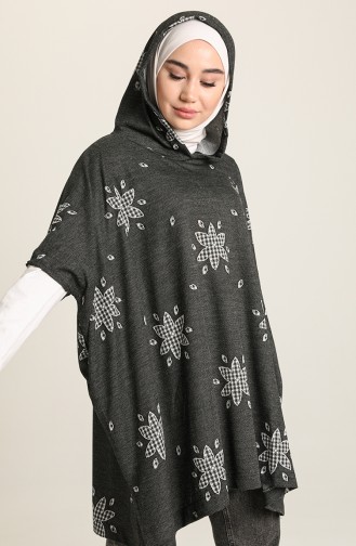 Schwarz Poncho 50445-02