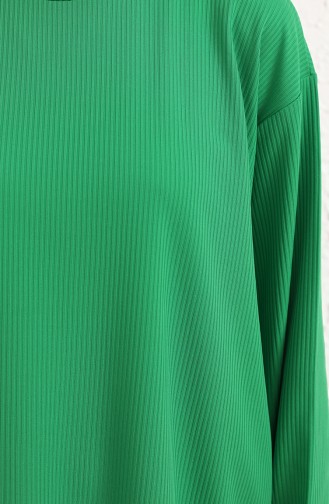 Rahat Kesim Tunik Pantolon İkili Takım 328122-02 Yeşil
